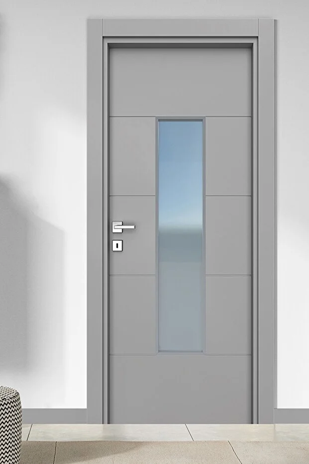 MELAMİN KARİZMA LORAS İKİ CAMLI ODA KAPISI, 76/204/9-13 CM